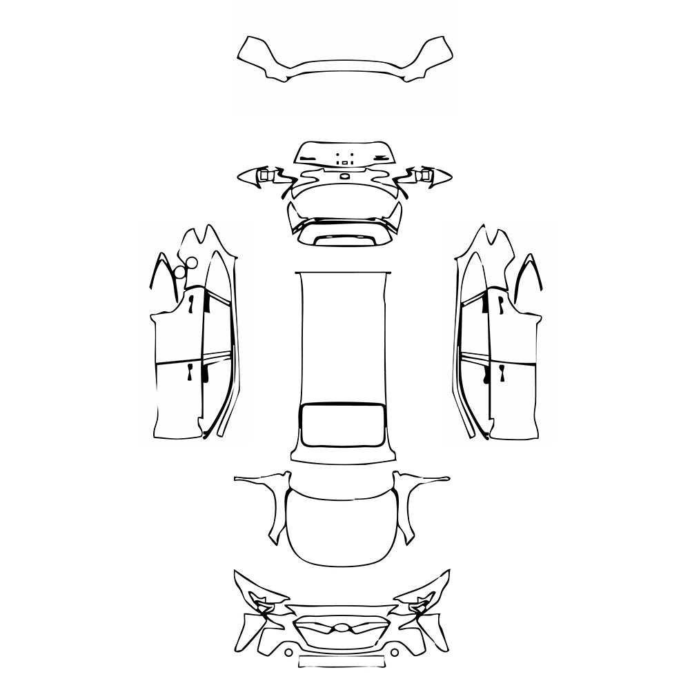 Pre-Cut PPF Subaru Outback (US) Base 2024 - PPF-Kits
