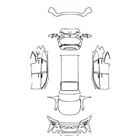 Pre-Cut PPF Subaru Outback (US) Onyx Edition 2021 - PPF-Kits