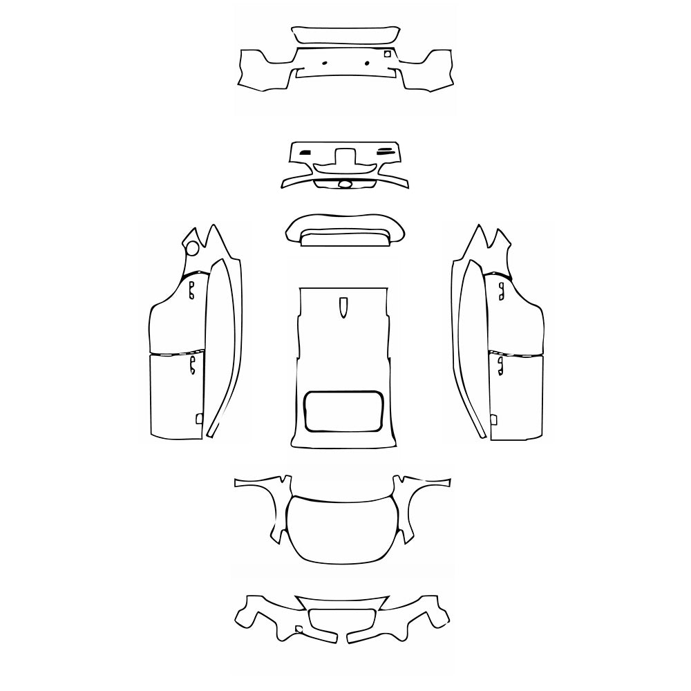 Pre-Cut PPF Subaru XV 2020 - PPF-Kits