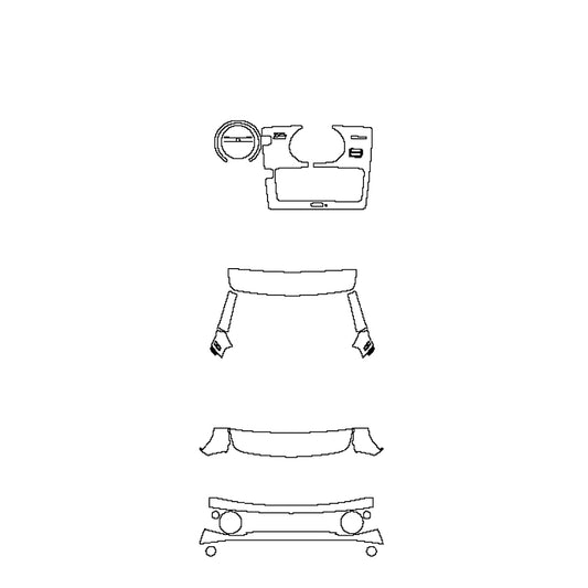 Pre-Cut PPF Suzuki Jimny 5Door 2024 - PPF-Kits