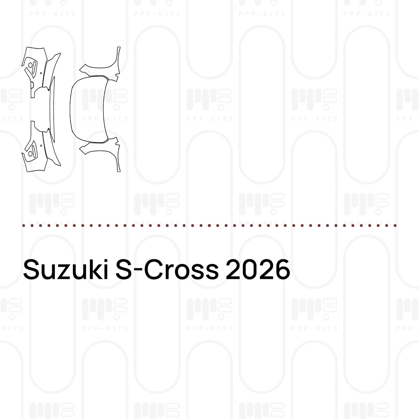 PPF prédécoupé Suzuki S-Cross 2026