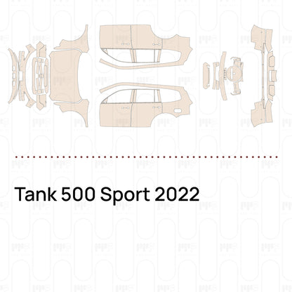 PPF prédécoupé Tank 500 Sport 2022