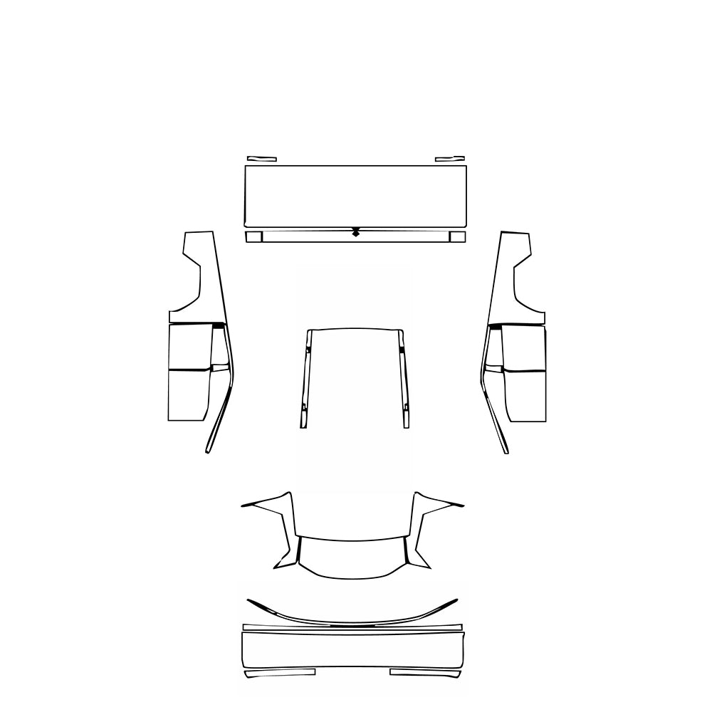 Pre-Cut PPF Tesla Cybertruck 2024 - PPF-Kits
