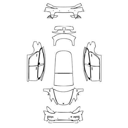 Pre-Cut PPF Tesla Model 3 2019 - PPF-Kits