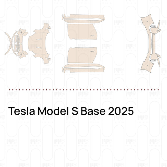 PPF prédécoupé Tesla Model S Base 2025