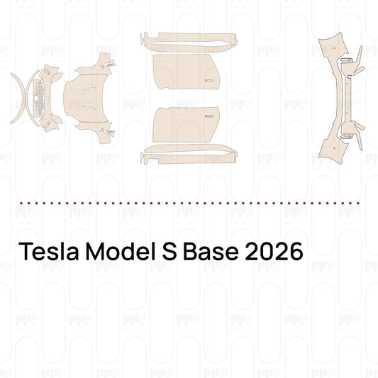 PPF prédécoupé Tesla Model S Base 2026