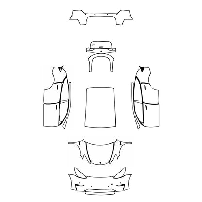 Pre-Cut PPF Tesla Model Y Base 2023 - PPF-Kits