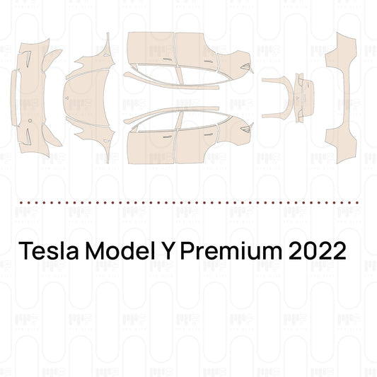 PPF prédécoupé Tesla Model Y Premium 2022
