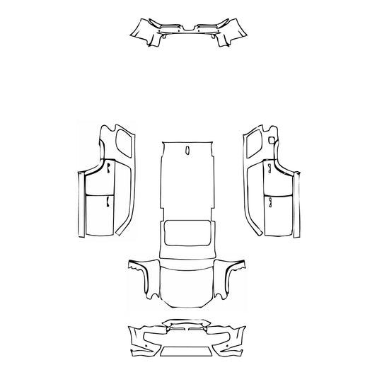 Pre-Cut PPF Toyota 4 Runner Limited 2023 - PPF-Kits