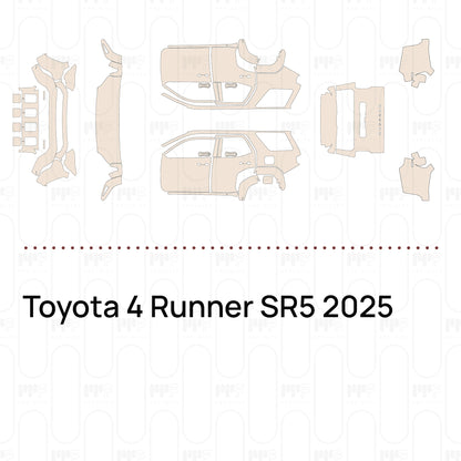 PPF prédécoupé Toyota 4 Runner SR5 2025