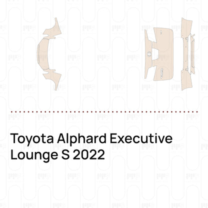 PPF prédécoupé Toyota Alphard Executive Lounge S 2022