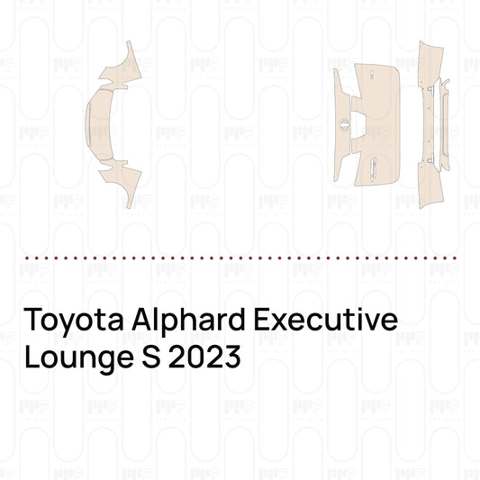 PPF prédécoupé Toyota Alphard Executive Lounge S 2023