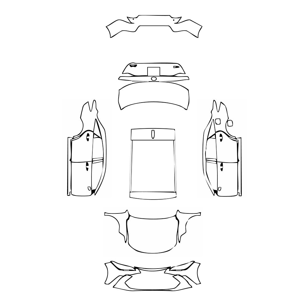 Pre-Cut PPF Toyota Avalon Luxury 2021 - PPF-Kits