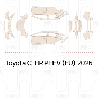 PPF prédécoupé Toyota C-HR PHEV (EU) 2026