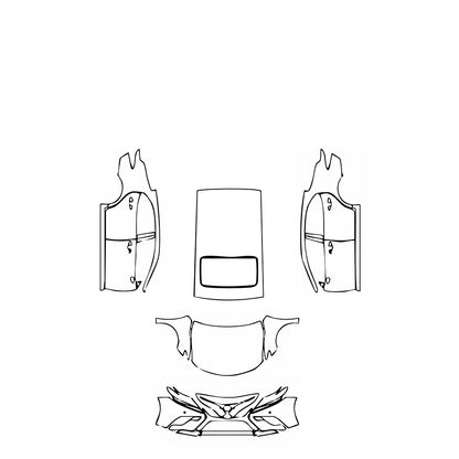 Pre-Cut PPF Toyota Camry (CN) Sport 2019 - PPF-Kits