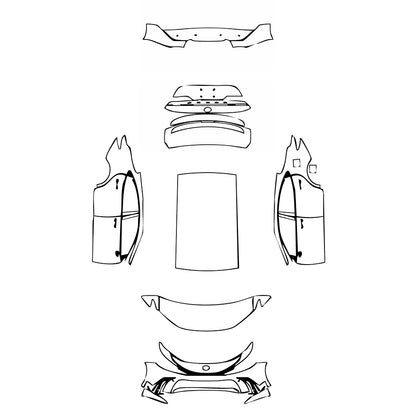 Pre-Cut PPF Toyota Camry (US) SE 2025 - PPF-Kits
