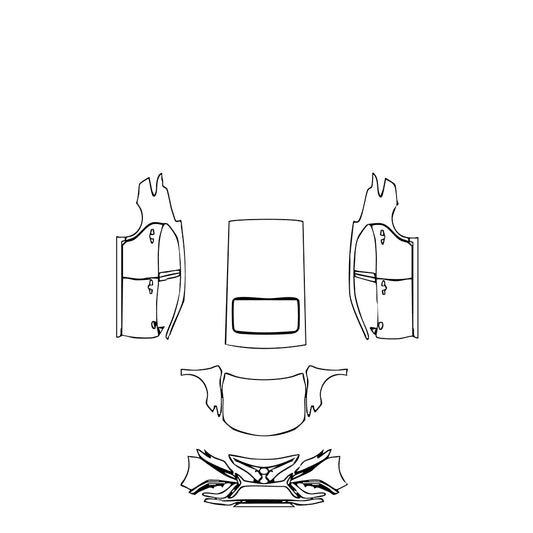 Pre-Cut PPF Toyota Camry (US) XSE 2022 - PPF-Kits