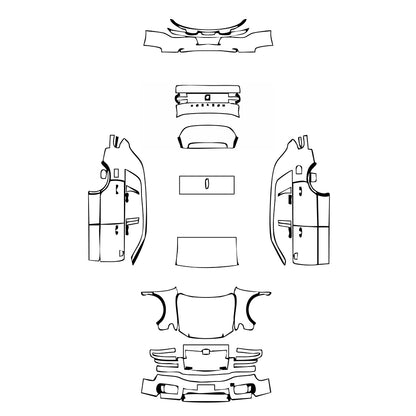 Pre-Cut PPF Toyota Century SUV 2025 - PPF-Kits
