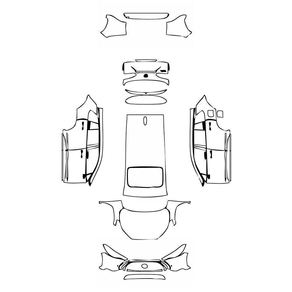 Pre-Cut PPF Toyota Corolla Cross (US) L 2023 - PPF-Kits
