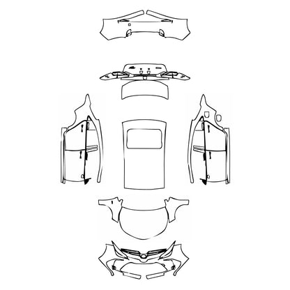 Pre-Cut PPF Toyota Corolla (CN) 2022 - PPF-Kits