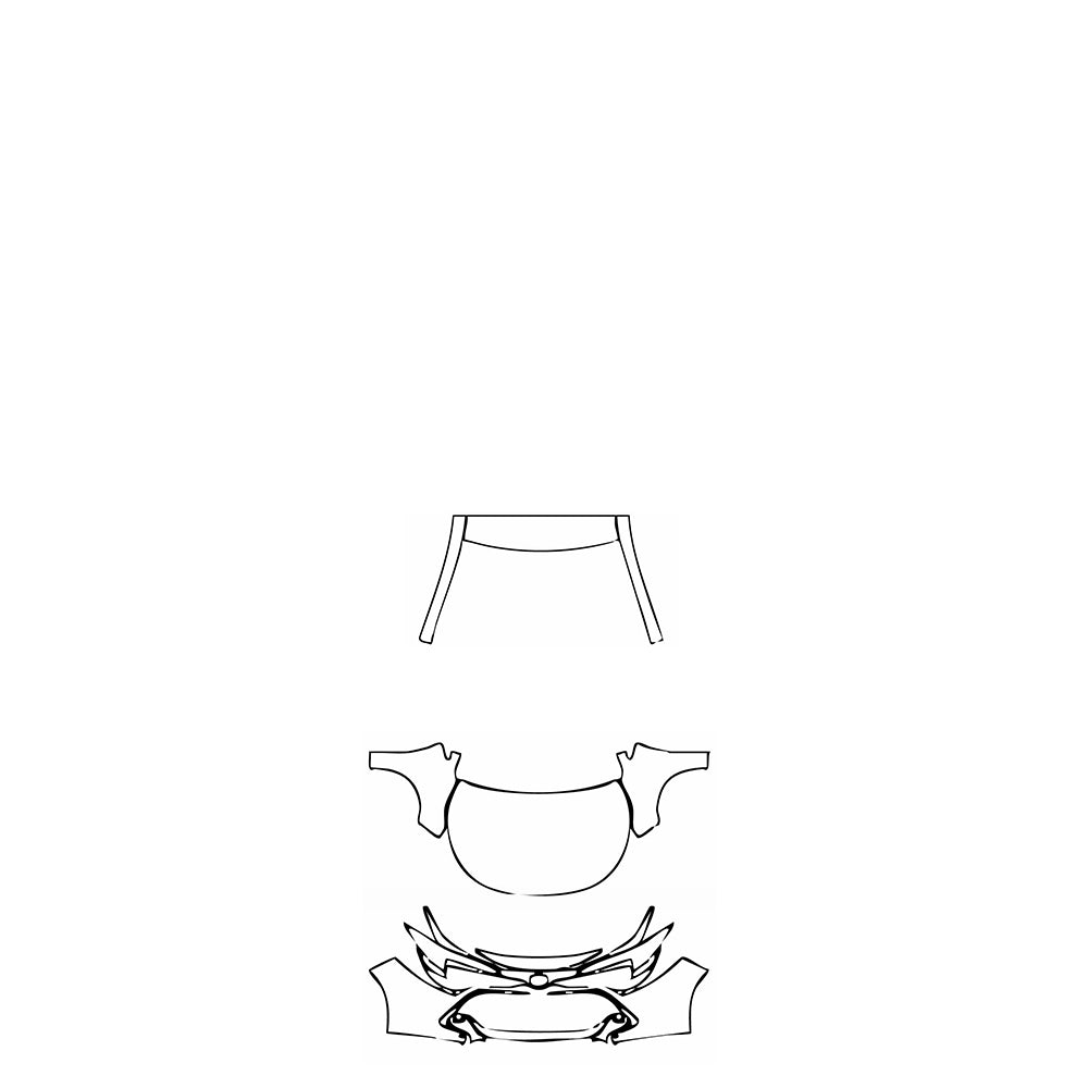 Pre-Cut PPF Toyota Corolla (US) Hatchback Base 2022 - PPF-Kits