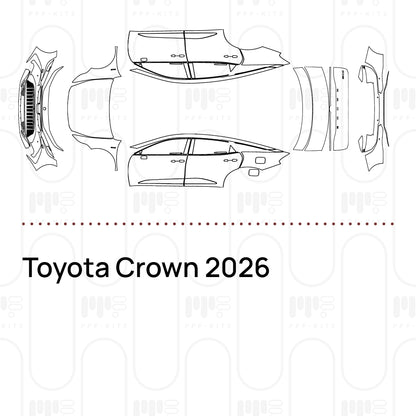 PPF prédécoupé Toyota Crown 2026