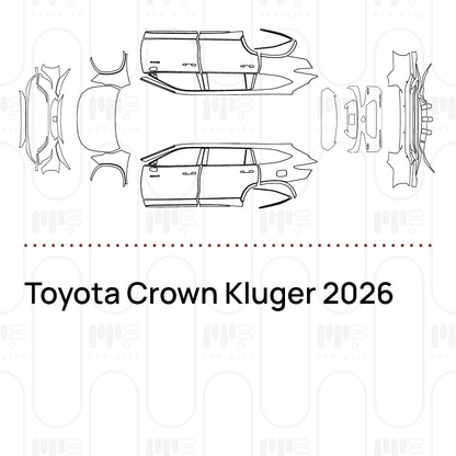 PPF prédécoupé Toyota Crown Kluger 2026