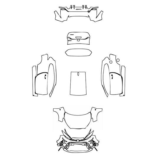 Pre-Cut PPF Toyota GR Yaris 2021 - PPF-Kits