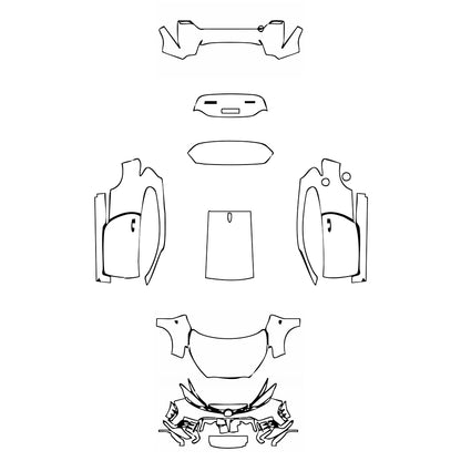 Pre-Cut PPF Toyota GR Yaris 2025 - PPF-Kits
