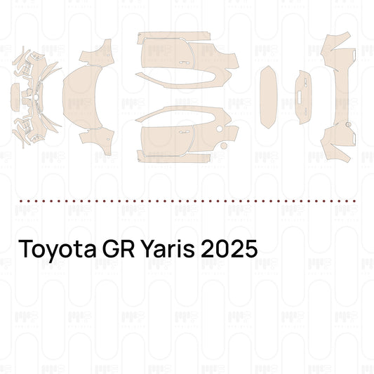 PPF prédécoupé Toyota GR Yaris 2025