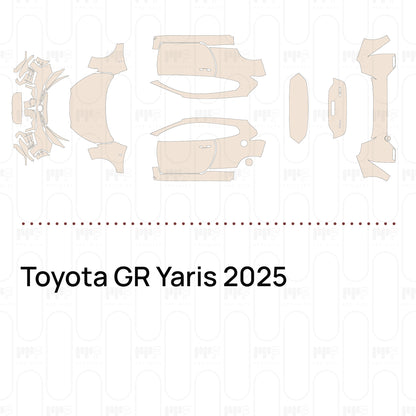 PPF prédécoupé Toyota GR Yaris 2025