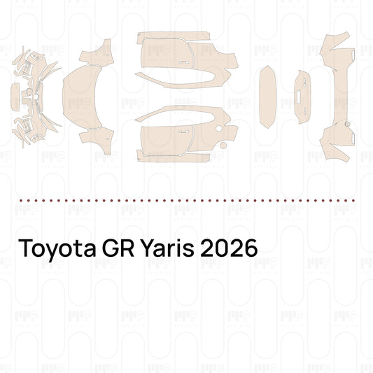 PPF prédécoupé Toyota GR Yaris 2026