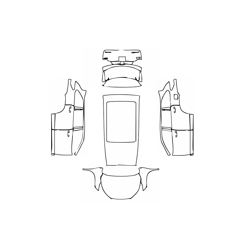 Pre-Cut PPF Toyota Highlander (CN) 2015 - PPF-Kits