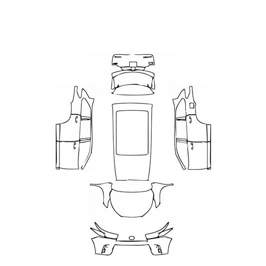 Pre-Cut PPF Toyota Highlander (CN) 2018 - PPF-Kits