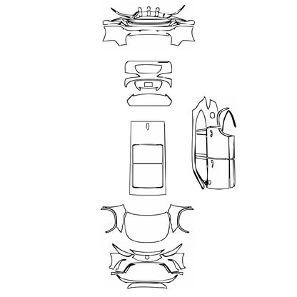 Pre-Cut PPF Toyota Highlander (US) XSE 2024 - PPF-Kits
