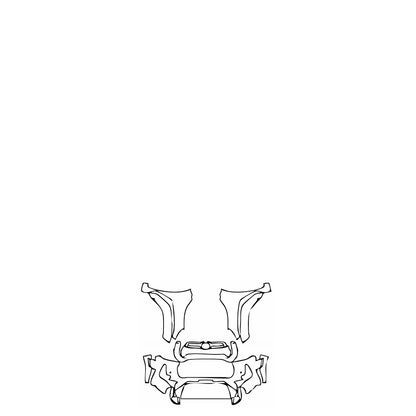 Pre-Cut PPF Toyota Hilux (BR) Double Cab SRX Plus 2024 - PPF-Kits