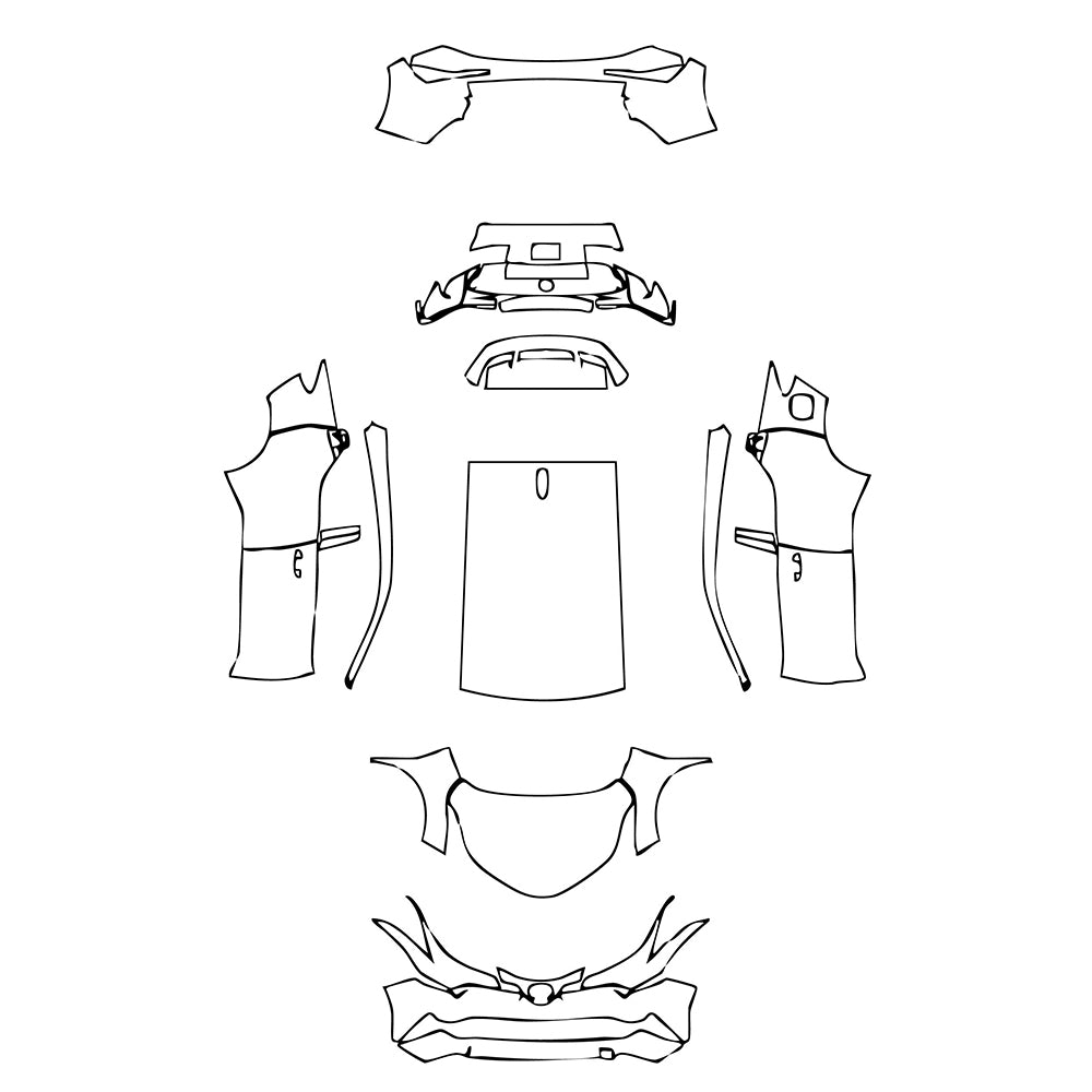 Pre-Cut PPF Toyota IZOA 2018 - PPF-Kits