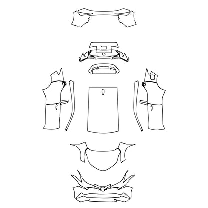 Pre-Cut PPF Toyota IZOA 2018 - PPF-Kits