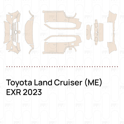 PPF prédécoupé Toyota Land Cruiser (ME) EXR 2023