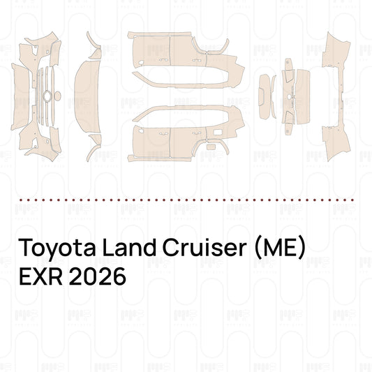 PPF prédécoupé Toyota Land Cruiser (ME) EXR 2026