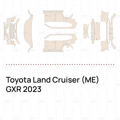 PPF prédécoupé Toyota Land Cruiser (ME) GXR 2023