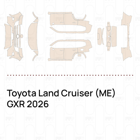 PPF prédécoupé Toyota Land Cruiser (ME) GXR 2026