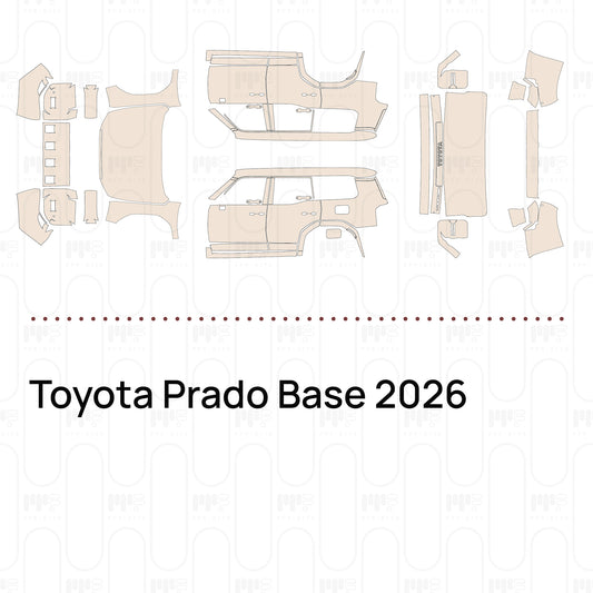 PPF prédécoupé Toyota Prado Base 2026