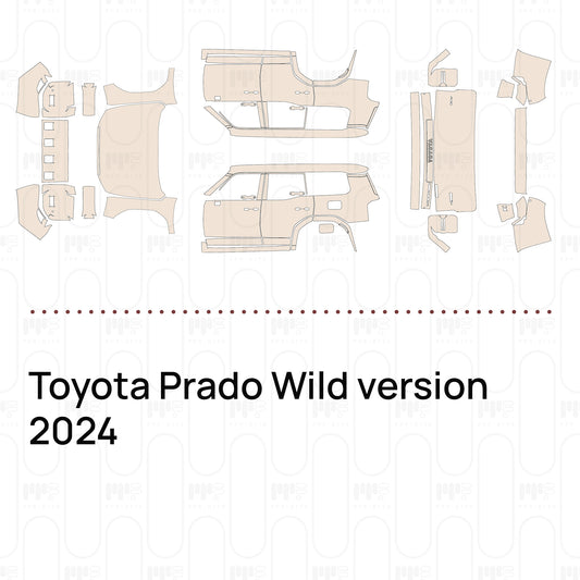 PPF prédécoupé Toyota Prado Wild version 2024