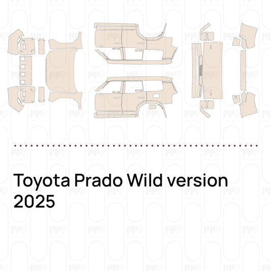 PPF prédécoupé Toyota Prado Wild version 2025