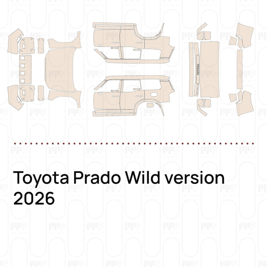 PPF prédécoupé Toyota Prado Wild version 2026