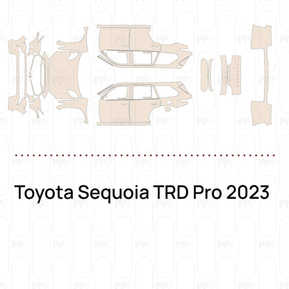 PPF prédécoupé Toyota Sequoia TRD Pro 2023