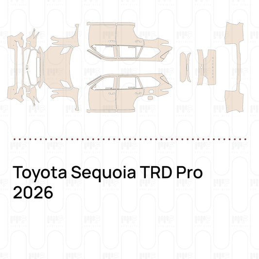 PPF prédécoupé Toyota Sequoia TRD Pro 2026