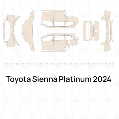PPF prédécoupé Toyota Sienna Platinum 2024