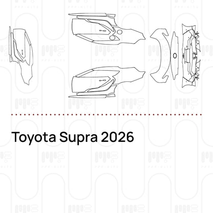 PPF prédécoupé Toyota Supra 2026